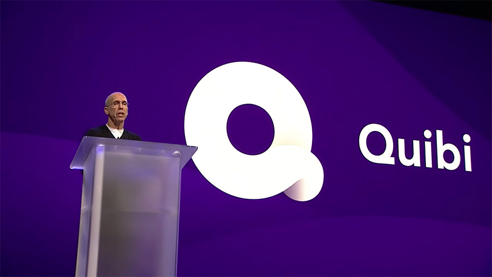 Quibi移動短視頻平臺LOGO,Quibi移動短視頻平臺標(biāo)志,短視頻品牌設(shè)計