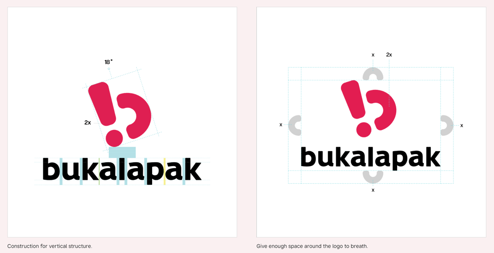 Bukalapak在線購物平臺LOGO,Bukalapak在線購物平臺標志,在線購物網(wǎng)站品牌設計,在線購物網(wǎng)站標志