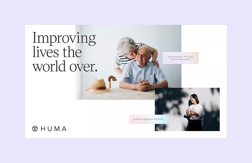 Medopad健康科技公司LOGO,Huma健康科技公司標(biāo)志,Huma健康科技公司品牌設(shè)計(jì)
