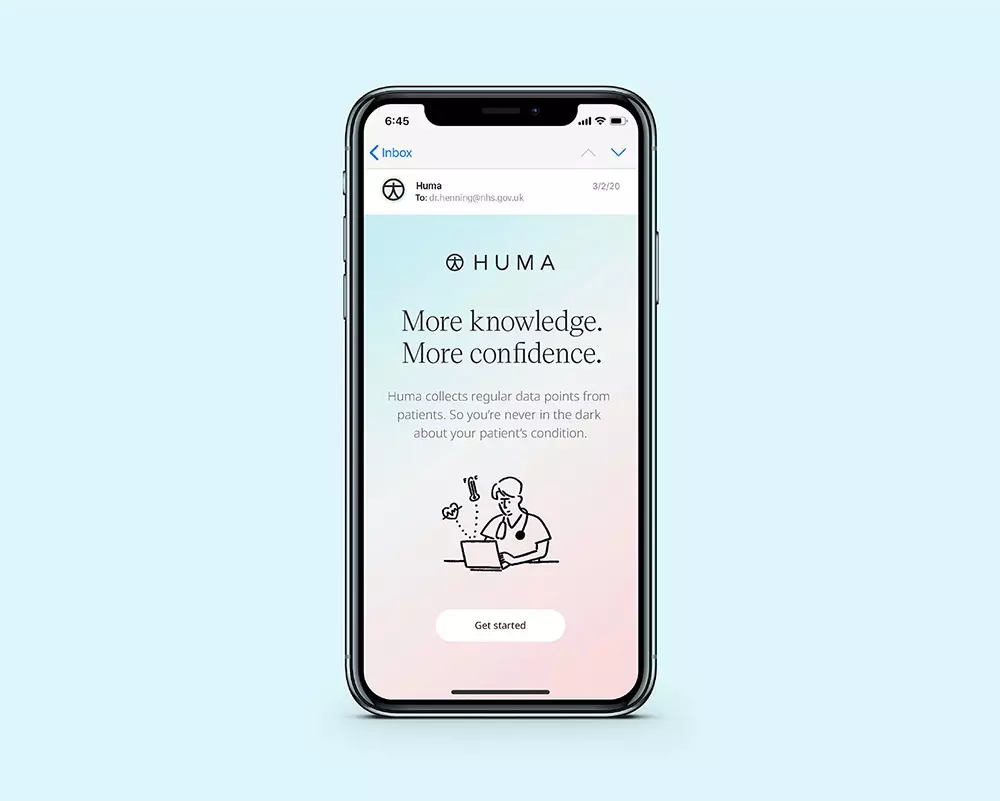 Medopad健康科技公司LOGO,Huma健康科技公司標(biāo)志,Huma健康科技公司品牌設(shè)計(jì)